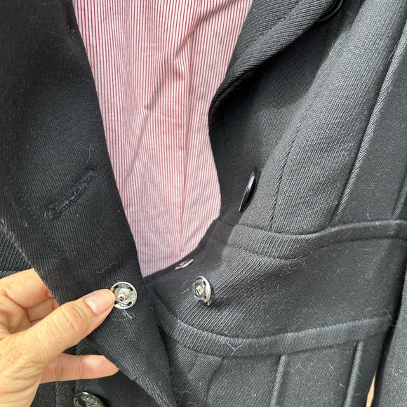 Marc Jacobs black pea coat - Picture 4 of 9